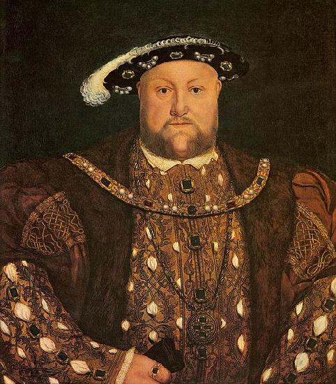 Lucas Horenbout Henry VIII China oil painting art